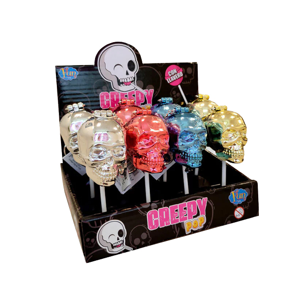 CHUPETINES CREEPY POP POR 8 UNIDADES