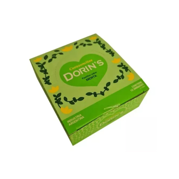 DORIN´S MENTA POR 12 UNIDADES