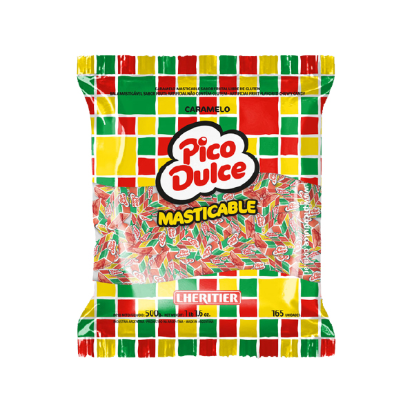 MASTICABLE PICO DULCE POR 500 GRS.