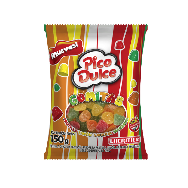 GOMITAS PICO DULCE POR 150 GRS.