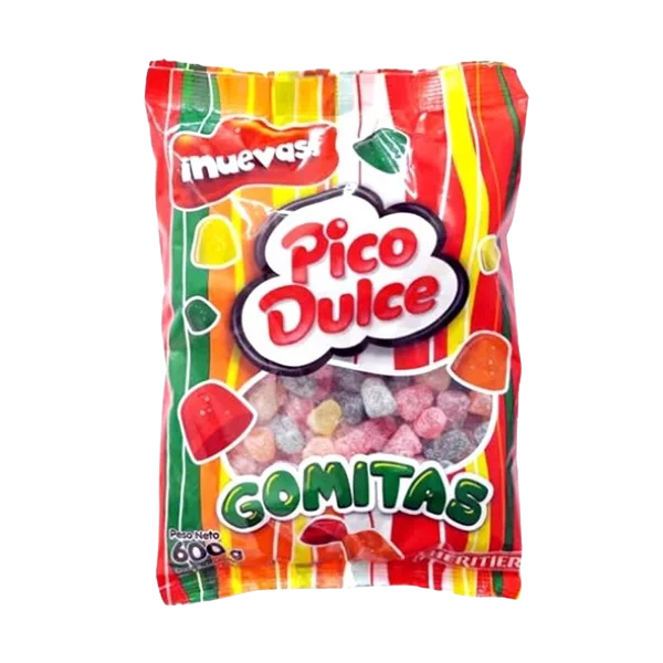 GOMITAS PICO DULCE POR 600 GRS.