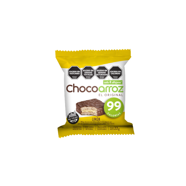 CHOCO ARROZ LIMON POR 6 UNIDADES