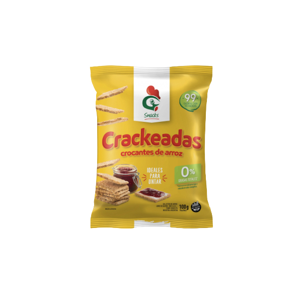 CRACKEADAS GALLO POR 100 GRS.