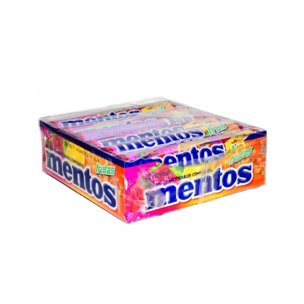 MENTOS FRUTA POR 12 UNIDADES