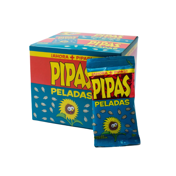 PIPAS PELADAS POR 20 UNIDADES