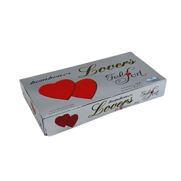 BOMBONERA LOVERS POR 264 GRS.