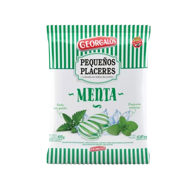 CARAMELO MENTA POR 450 GRS.