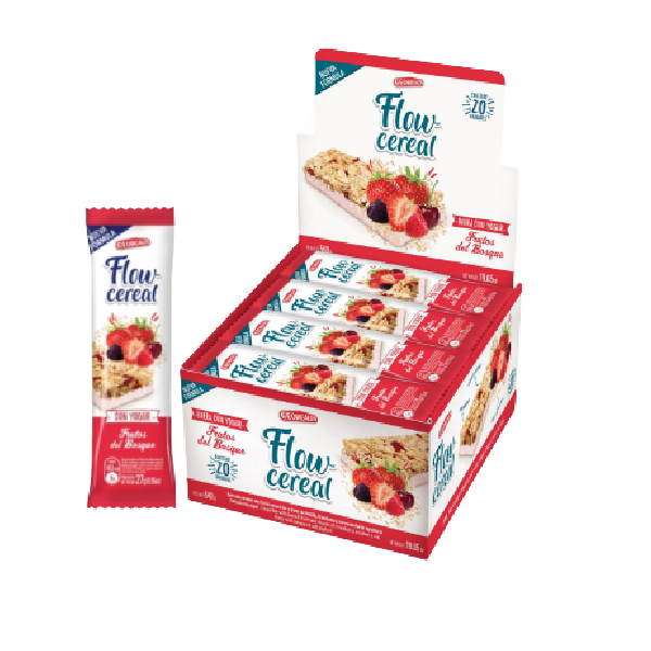 FLOW CEREAL YOGURT POR 20 UNIDADES POR 21 GRS.