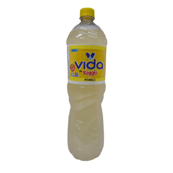 BAGGIO VIDA POMELO POR 6 UNID. POR 1.5 LT.