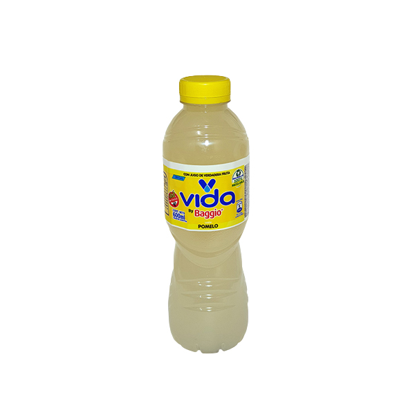 BAGGIO VIDA POMELO POR 6 UNID. POR 600 CC.